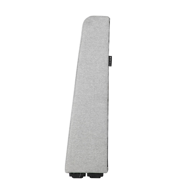 Cabecera Queen Size Dicasa Milan Gris Plata image number null
