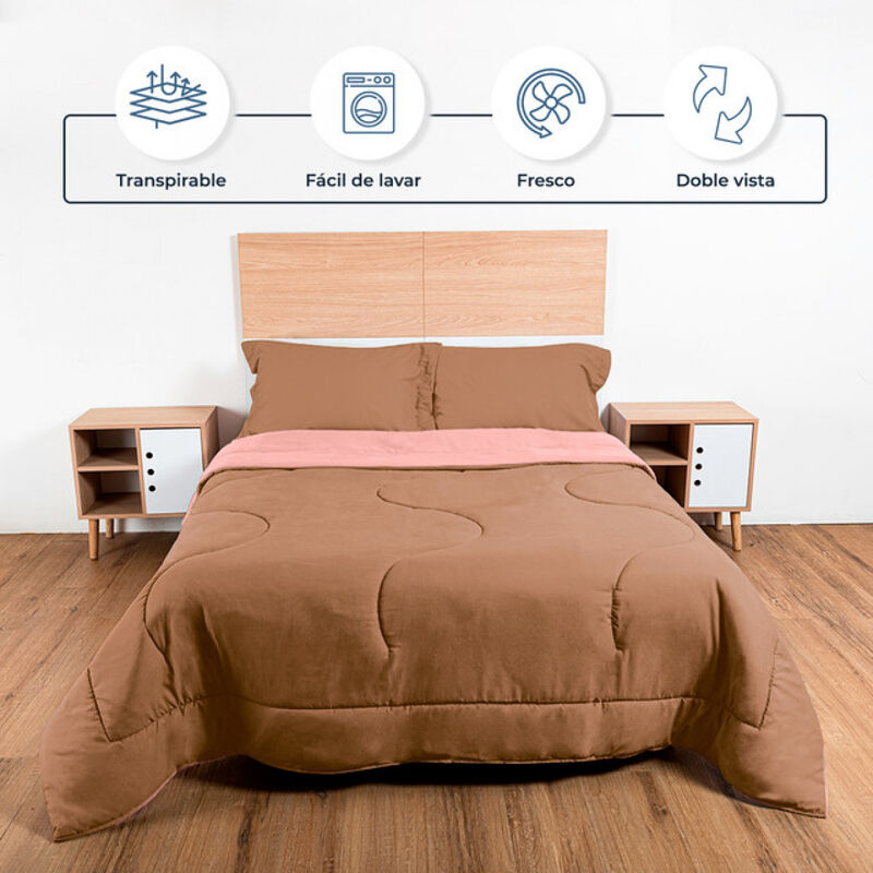 Edred&oacute;n Doble Vista Individual Spring Air Salmo... image number null