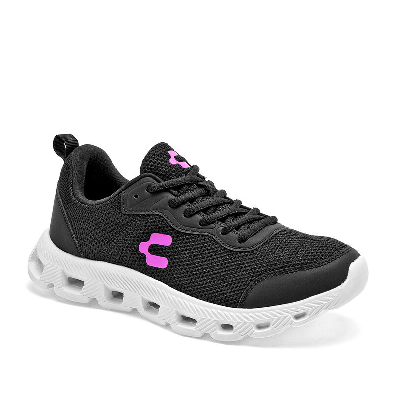 Charly Tenis urbano para mujer negro, walking image number null