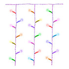 Cortina serie de Luces 800 LED Luz Multicolor 3 X 3 metros