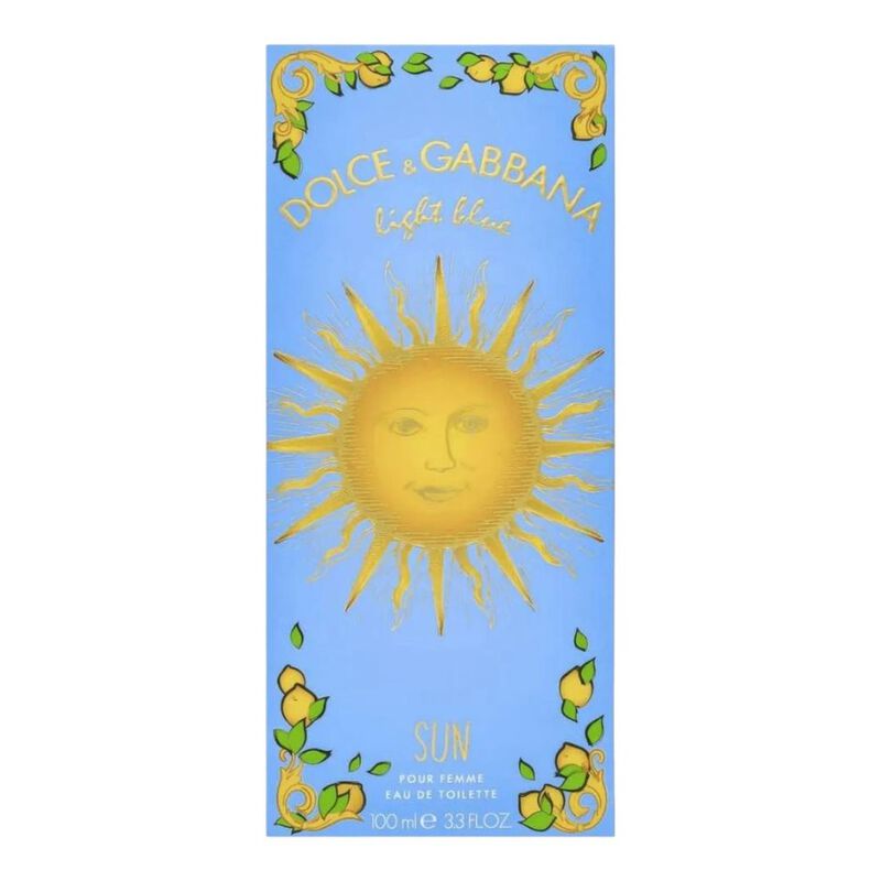 Perfume Dolce&gabbana Light Blue Sun Edt 100 Ml image number null