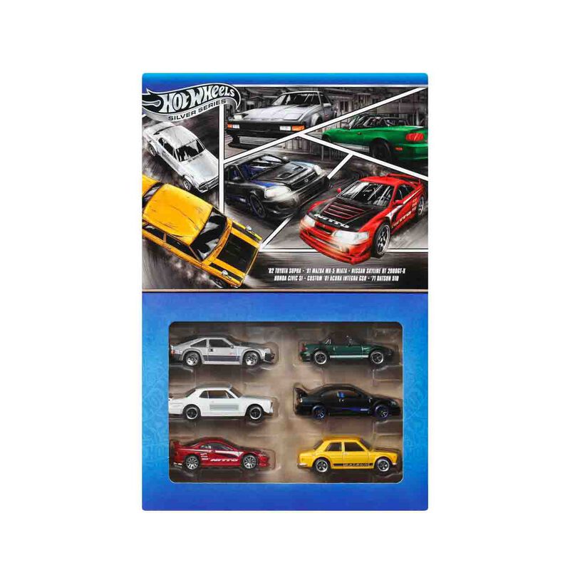 Juego De 6 Piezas Japonesas De Toy Cars Hot Whe... image number null