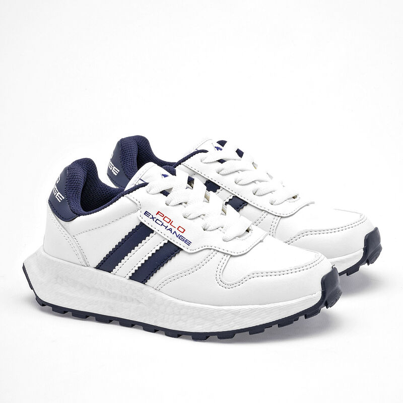 Polo exchange Tenis urbano para ni&ntilde;o. Blanco ma... image number null