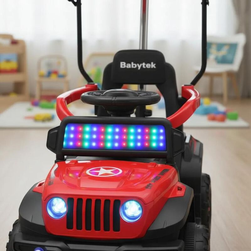 Correpasillos Beb&eacute; 3 En 1 Carro Montable El&eacute;ctr... image number null