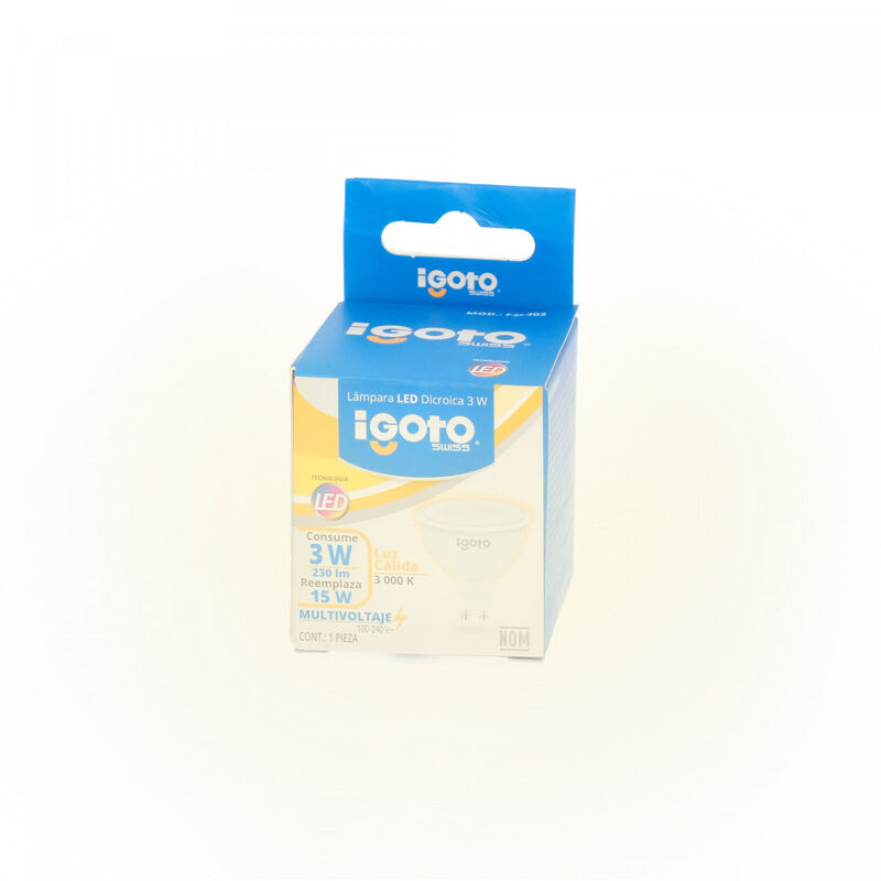 Paquete de 10 piezas Foco Led Dicroico Gu10 3w ... image number null
