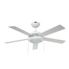 Ventilador De Techo Masterfan Vdesclbl52 Esparta 52" Maple Alb