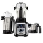 Licuadora Digital Hamilton Beach 58770 Con Batidora Y Trituradora 1400w Inox Negro Syp