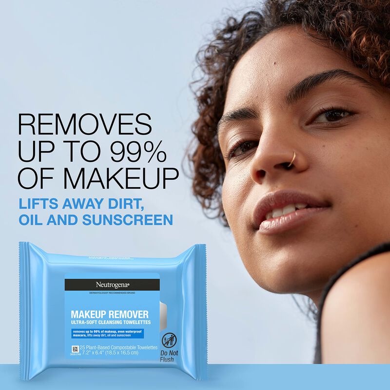 Toallitas Desmaquillantes Neutrogena Cleansing ... image number null