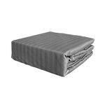 Juego de S&aacute;banas Tacto Seda Kin Size Gris