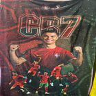 Exclusiva! Cobija Frazada Ultra Suave Cristiano Ronaldo CR7 Portugal