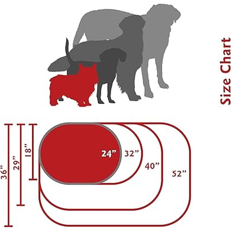 Cama En Forma De Bagel Para Perros De Majestic ... image number null