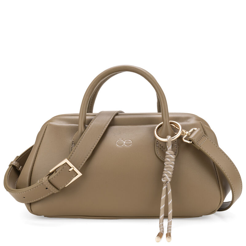 Bolsa Satchel Chica Con Charm Decorativo Color ... image number null