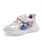 Licencias Tropicana Tenis urbano para ni&ntilde;a. Blanco multicolor, agujeta el&aacute;stica