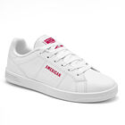 American Fire Tenis urbano para mujer blanco fucsia