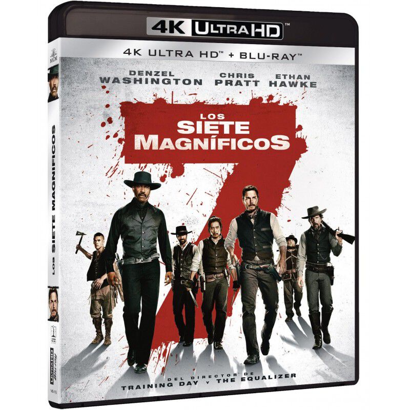 Los Siete Magn&iacute;ficos [4K UHD, Blu-ray] (2016) image number null