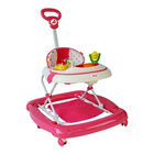 Andadera Para Beb&eacute; Rosa Mecedora Azul Rocking Con Bast&oacute;n Y Juguetero