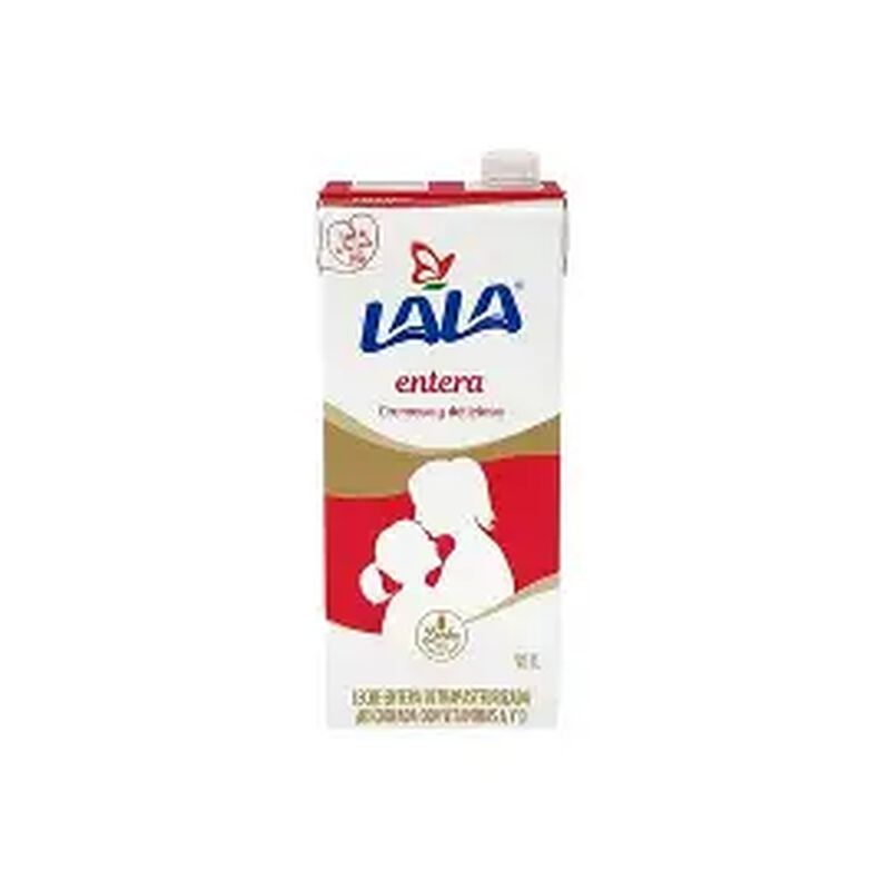 Leche Lala Uht Entera Caja Con 12 Piezas De 1l ... image number null