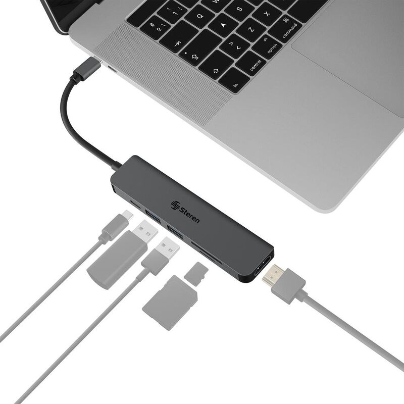 Estación de conexión USB C 6 en 1 Usb-4740 image number null