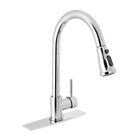 Monomando para Fregadero Cuello Extraible Cromo Tubig