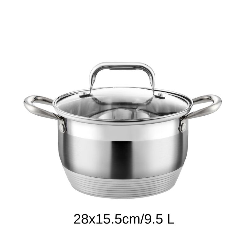 Juego De Bater&iacute;a De Cocina De Acero Inoxidable ... image number null