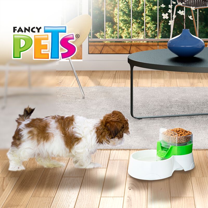 Fancy Pets Bebedero Autom&aacute;tico Con Comedero Par... image number null