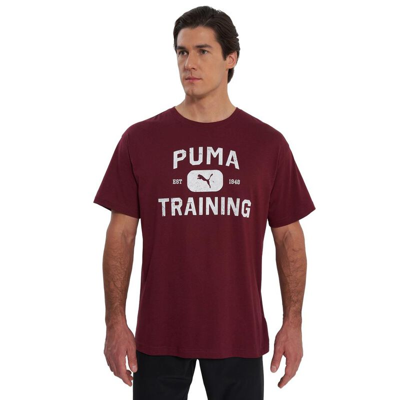 Playera Puma M Graphics Train Logo Rlxd Para Ho... image number null