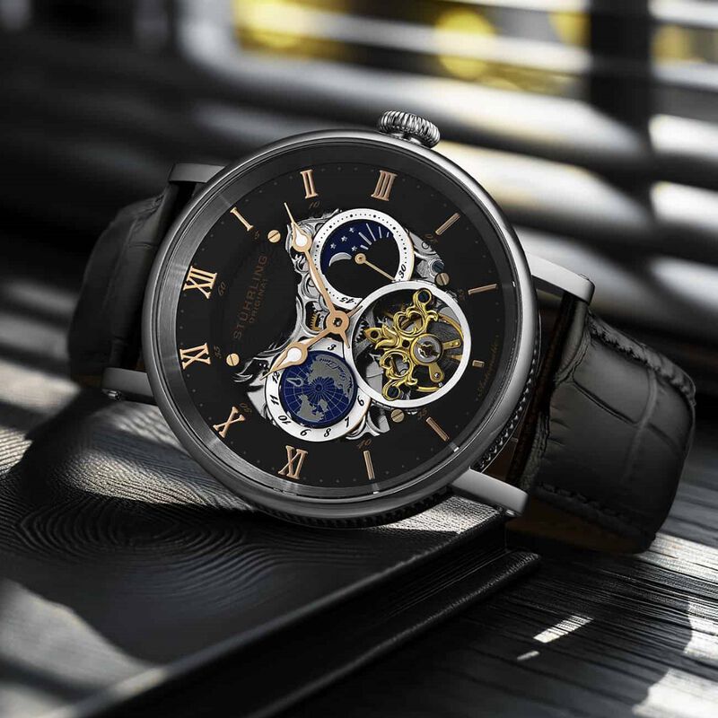 Reloj Stuhrling para hombre 1015.03 autom&aacute;tico ... image number null