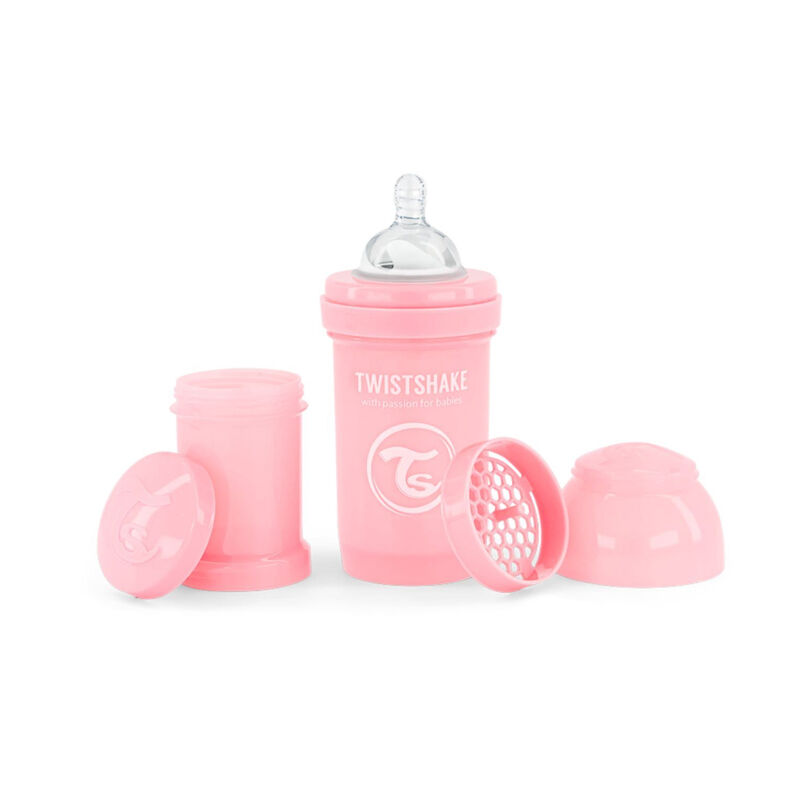 Biber&oacute;n Twistshake Anti Colic 6oz Rosa Pastel image number null