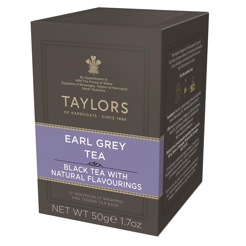 20 Bolsitas De T&eacute; Earl Grey De Tea Taylors Of H... image number null