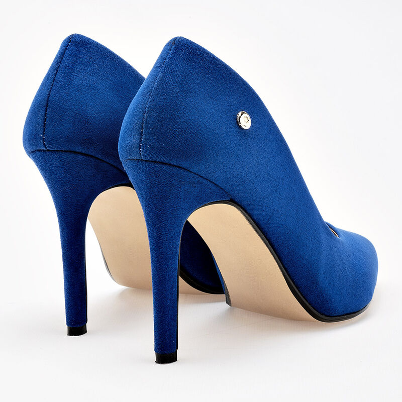 Moramora Zapatilla para mujer azul image number null