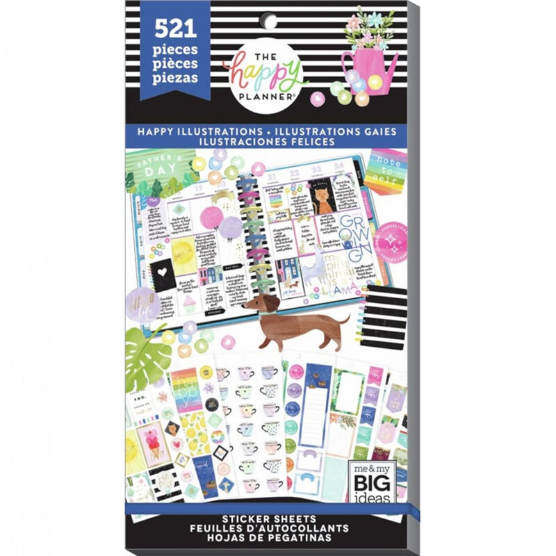 Stickers Illustrations Value 30 Hojas image number null