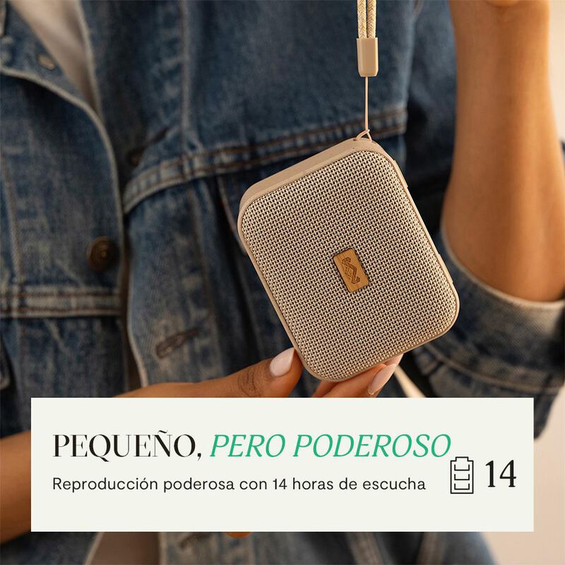 Bocina Port&aacute;til Jammin Cream The House of Marle... image number null