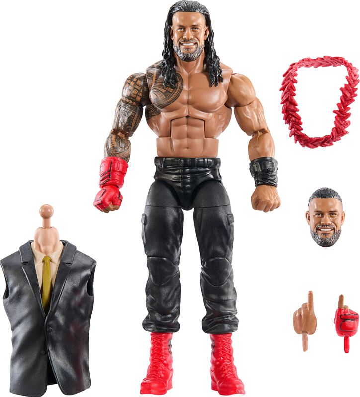 Figura De Acci&oacute;n Mattel Wwe Summerslam Roman Re... image number null
