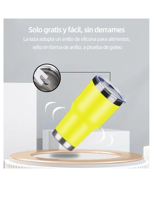 Termo Casa BIU de acero inoxidable con tapa dob... image number null