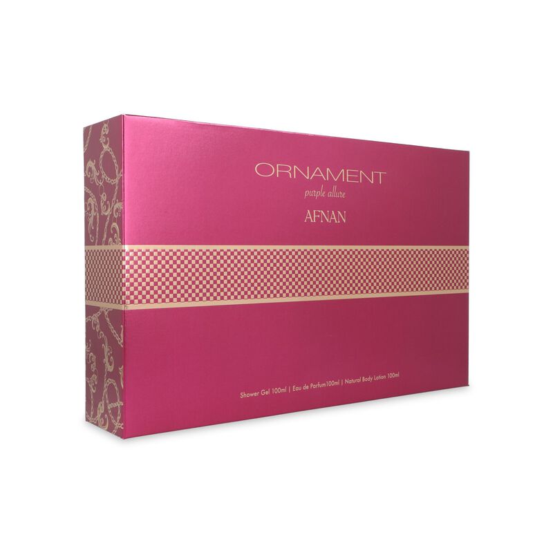 Set Afnan Ornament Purple Allure 3Pzs 100Ml Edp... image number null
