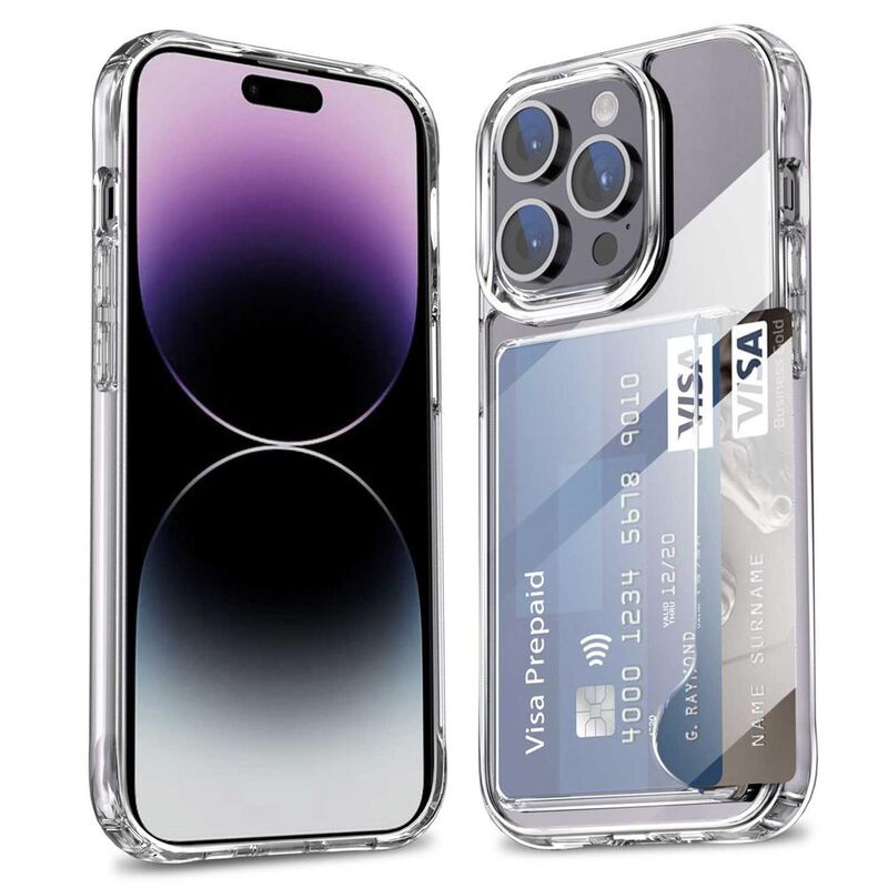 Funda TEKKU porta Tarjetas para iPhone 15 PRO M... image number null