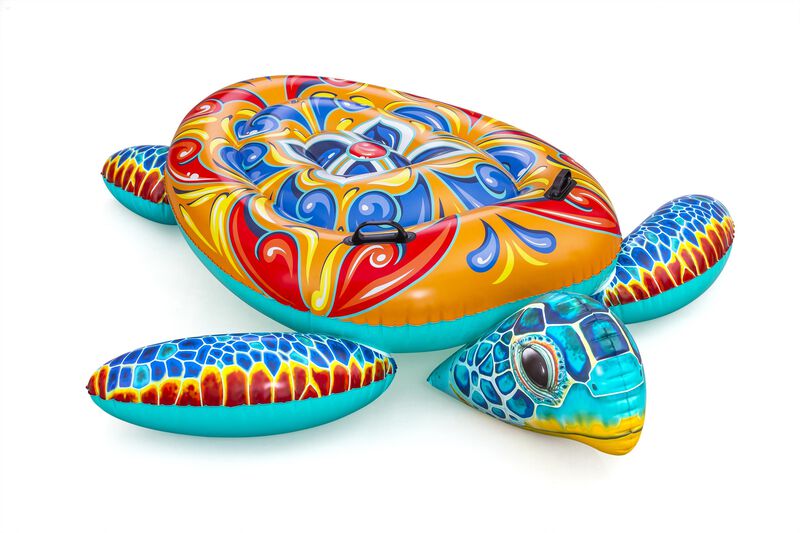 Flotador montable 1.83m x 1.73m tortuga mediter... image number null