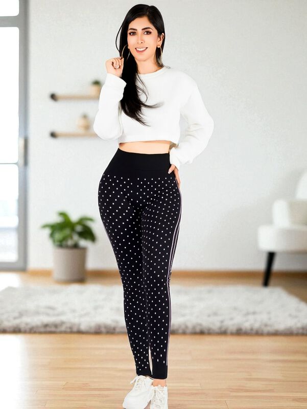 LEGGING DE DAMA STRETCH MALLAS DEPORTIVAS LIC-0... image number null