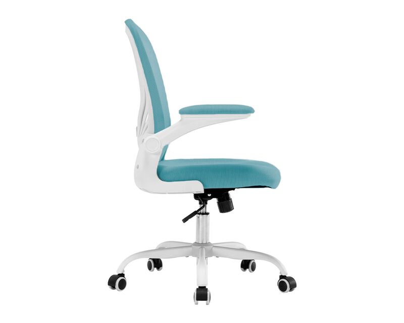 Silla de Oficina Azul Ajustable con Reposabrazo... image number null