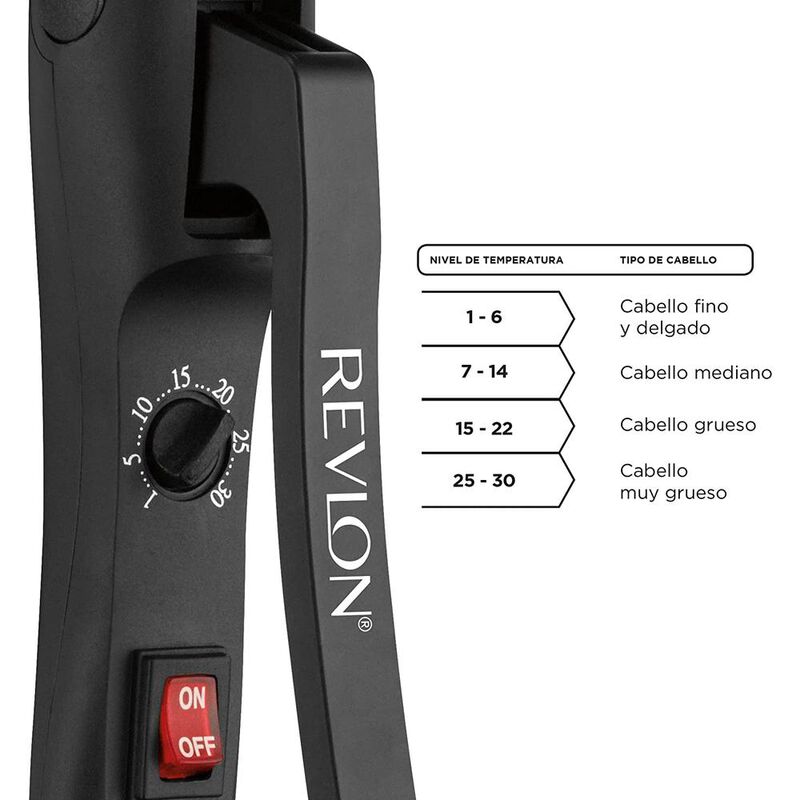 Waflera Rizadora Revlon Jumbo Rv084 Cer&aacute;mica 3 ... image number null