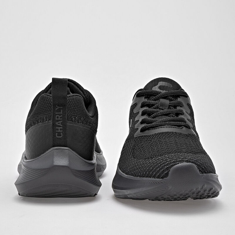 Charly Tenis Deportivo Para Mujer Negro Cod 129... image number null