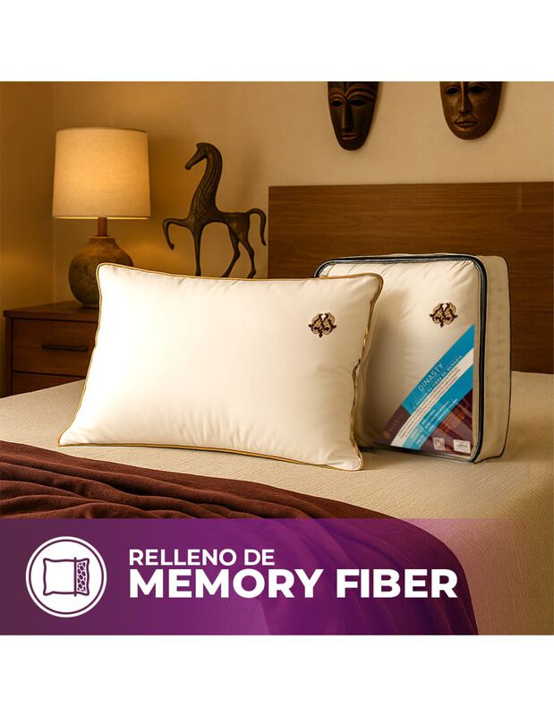 Almohada Dinasty Magnus King Size de Fibra de M... image number null