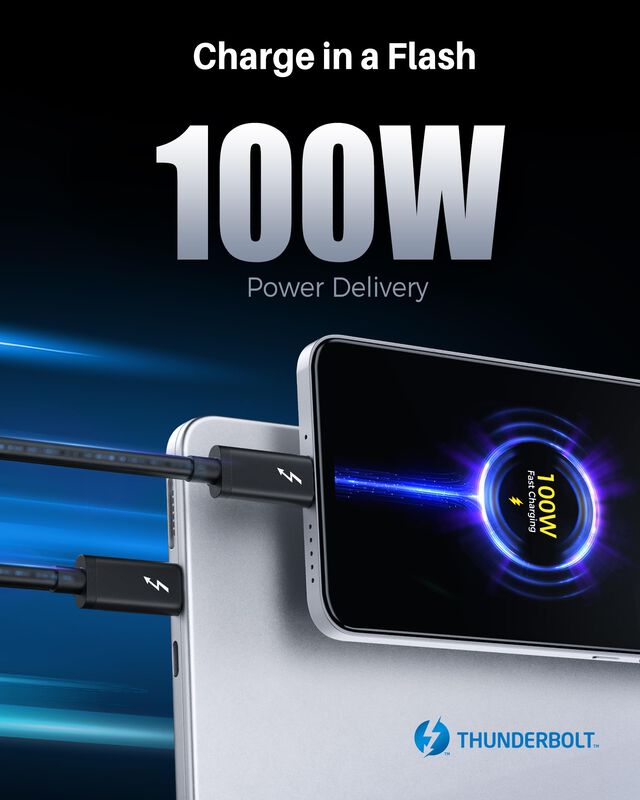 Cable Thunderbolt 3 Matters Usb-c De 20 Gbps, 2... image number null