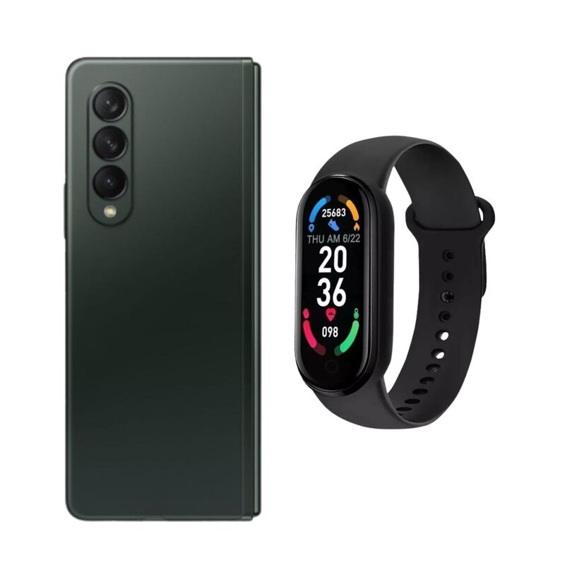 Galaxy Z Fold 3 256GB Verde Nuevo + Brasalete G... image number null
