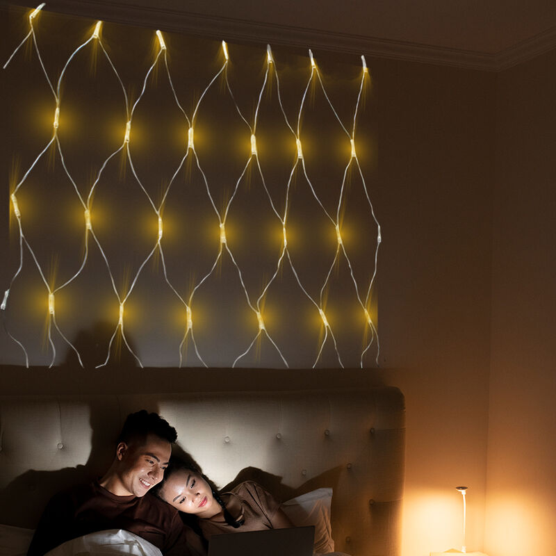 Serie tipo Red Luces LED Calido 320 focos cable... image number null