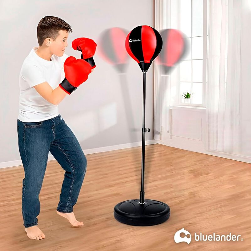 Set de Pera de Box y Guantes con Altura Ajustab... image number null