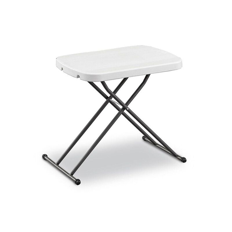 Mesa plegable Personal de 25,5" x 17,6", Blanca image number null