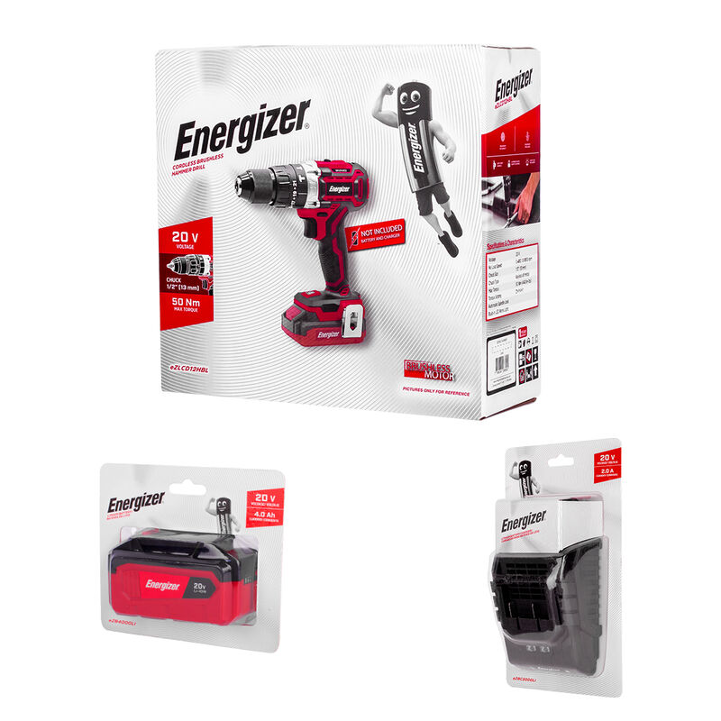 Energizer Rotomartillo Sin Carbones 1/2 20v 180... image number null