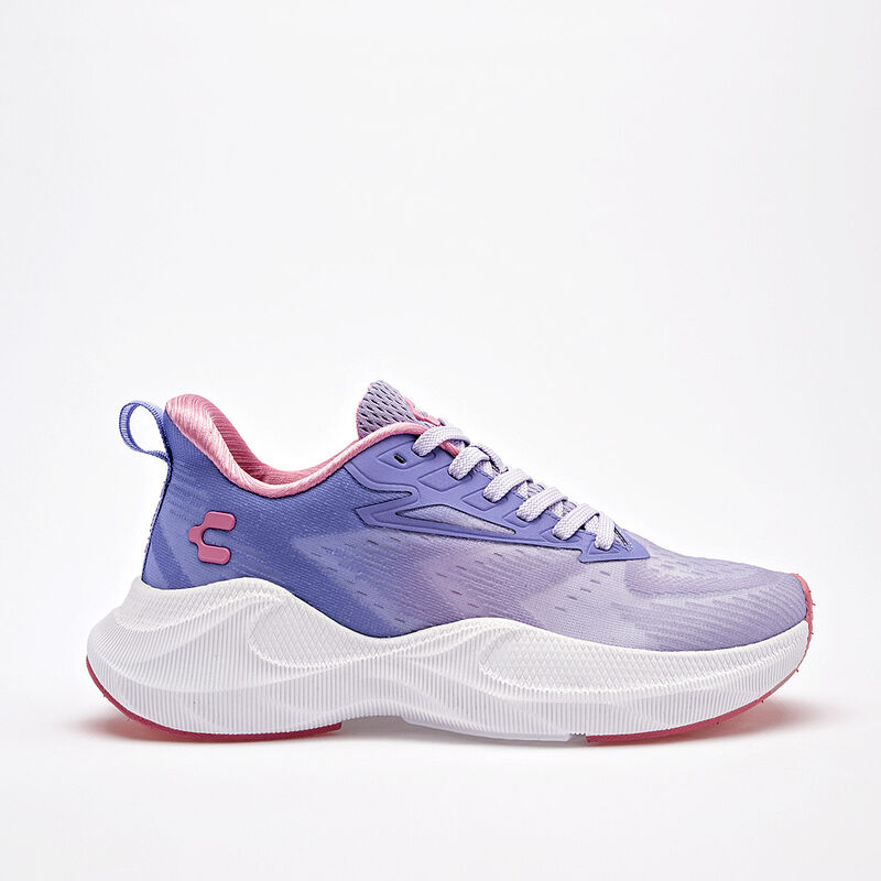 Charly tenis deportivo para mujer gris morado c... image number null