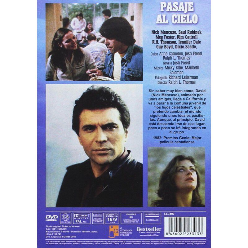 Pasaje Al Cielo [dvd] (1981) Ticket To Heaven image number null